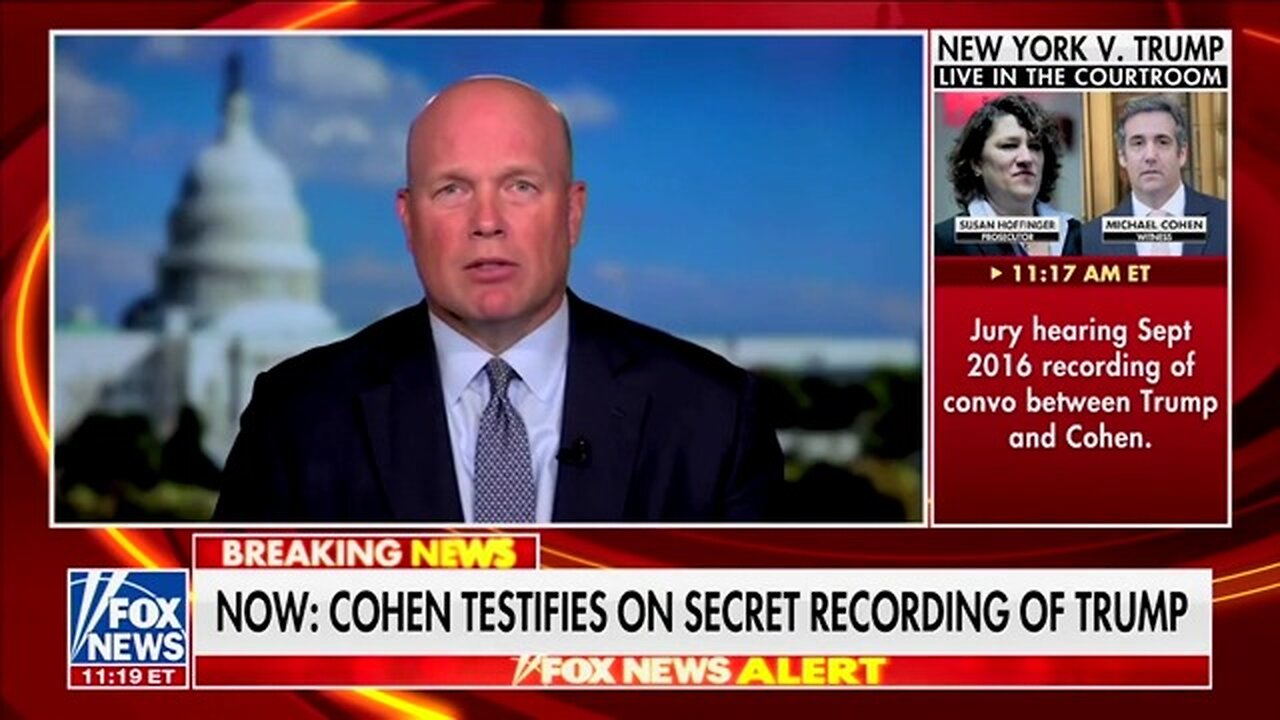 Matt Whitaker on The Faulkner Focus Part 2 - Fox News 05.13.2024