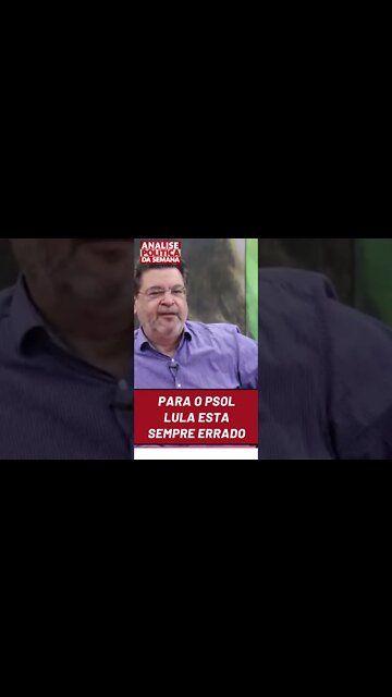 Para o PSOL, se Lula vai ao ato está se apropriando, se não vai está boicotando. #LulaPresidente