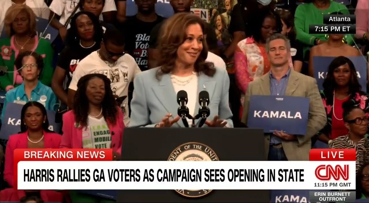 Kamala Claims Trump Tanked Biden's Conservative Border Bill