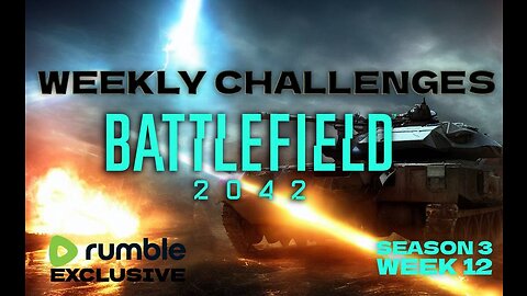 Battlefield 2042 - Week 12 Challenges - For the Puppies!!