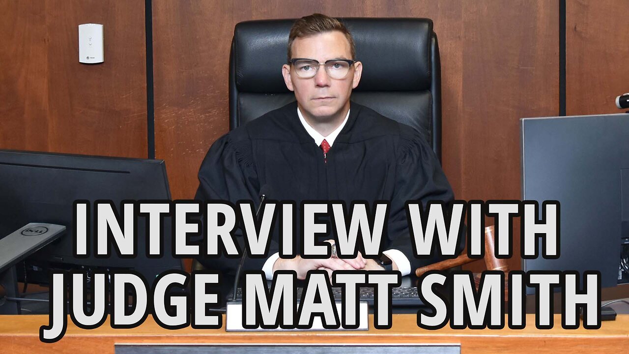 Interview with Judge Matt Smith | Hillsborough County Court, 13th Judicial Circuit Tampa, FL