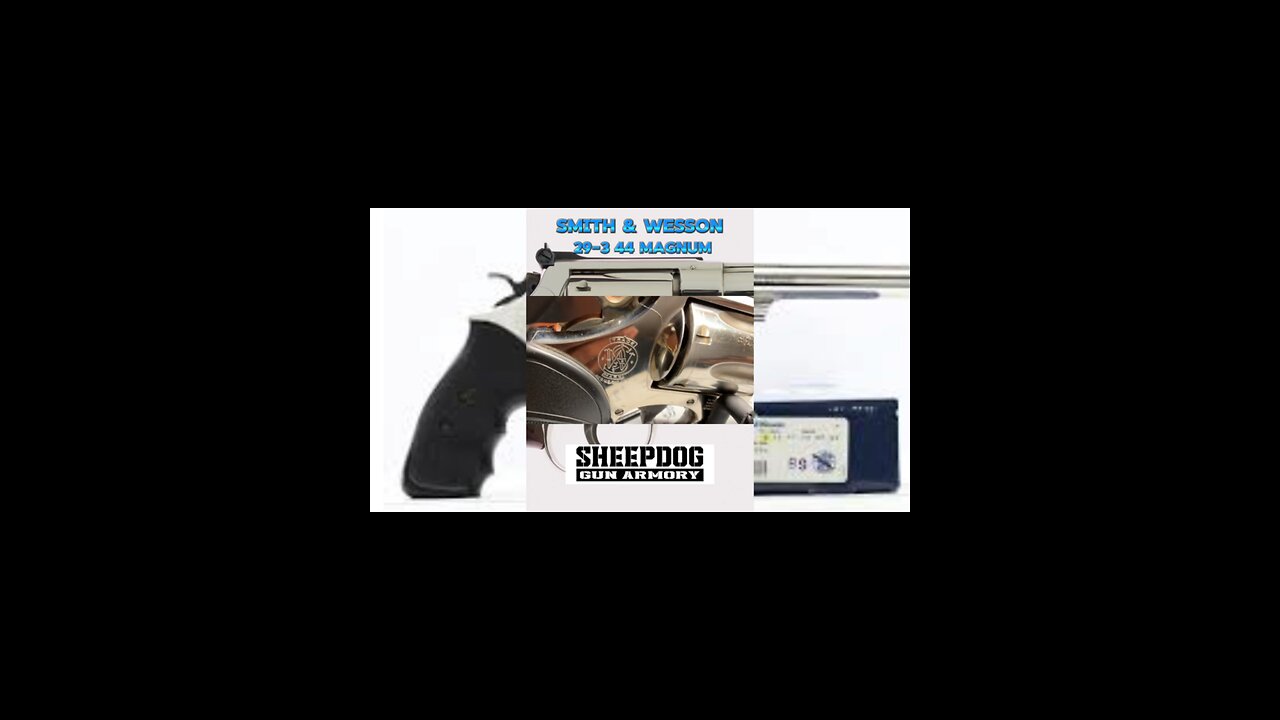 Smith & Wesson “29-3” 8.5” barrel 44 magnum revolver (stainless steel) 6rd capacity