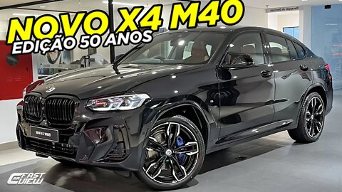 NOVO BMW X4 M40i 2023 IMPRESSIONA PELO DESIGN, LUXO E POTÊNCIA! SEM CHANCE PARA AUDI E MERCEDES?