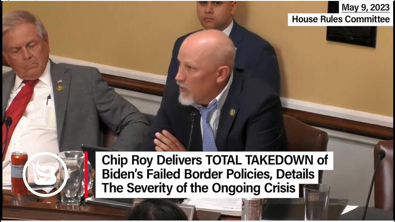 Chip Roy DESTROYS Biden in MUST-SEE Fiery Rant