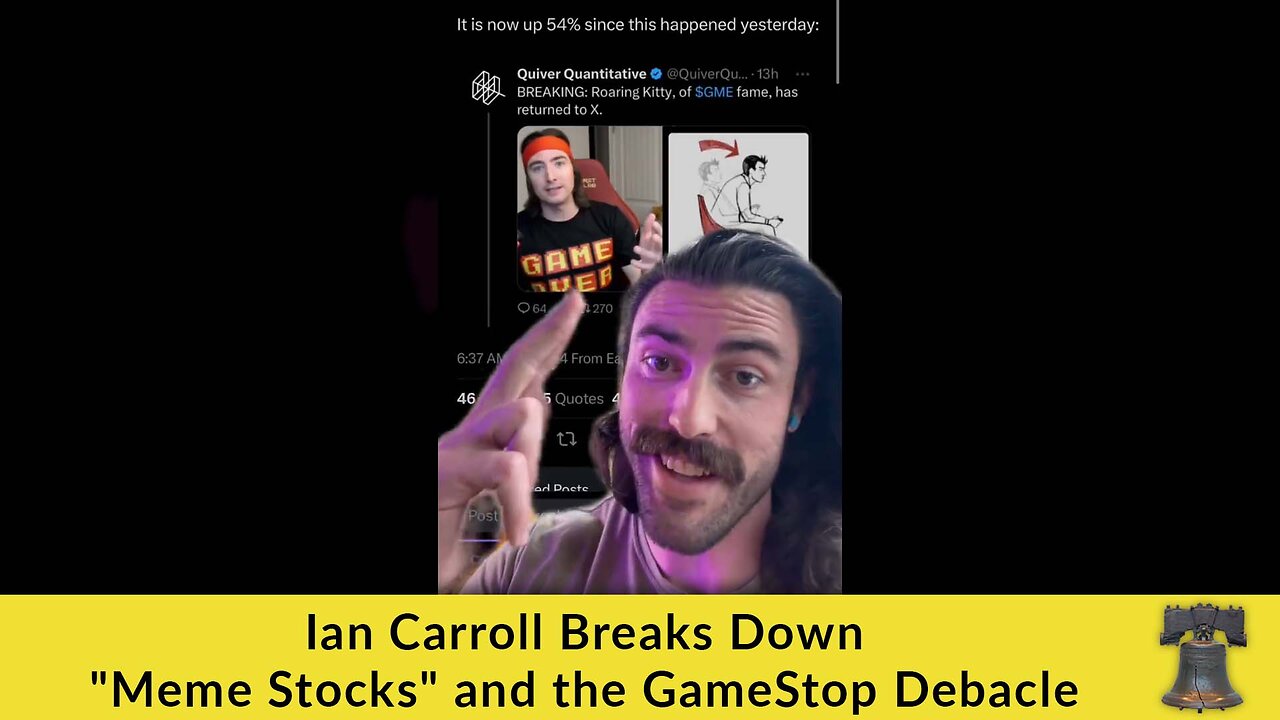 Ian Carroll Breaks Down "Meme Stocks" and the GameStop Debacle