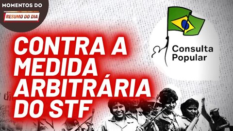 Consulta Popular publica nota em solidariedade ao PCO | Momentos do Resumo do Dia