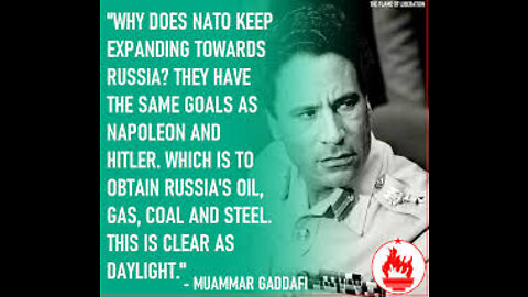 Putin's speech about the real reason for NATO - Forced Regime Change
