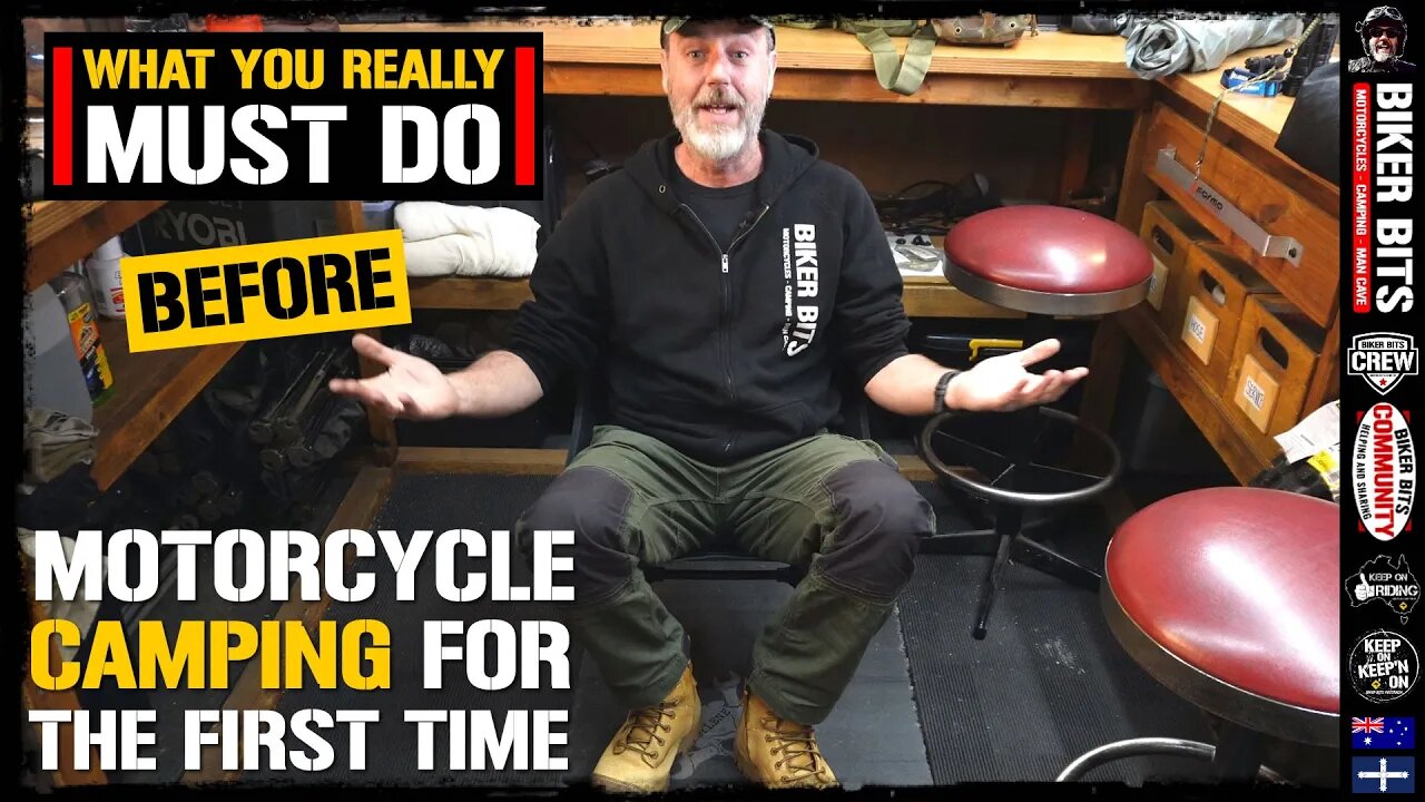 Don't get caught Motorcycle Camping