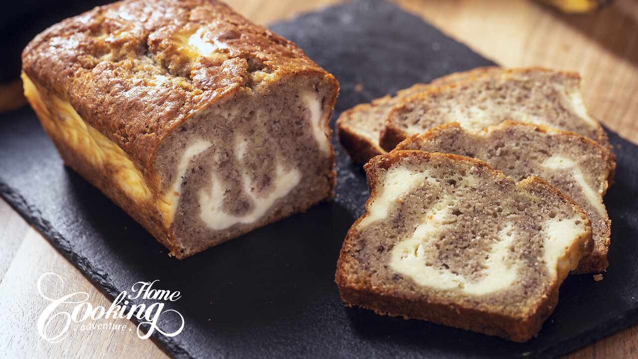 Cream Cheese Banana Bread Recipe