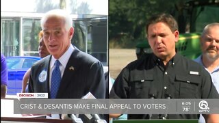 DeSantis, Crist to campaign in Palm Beach County, Treasure Coast