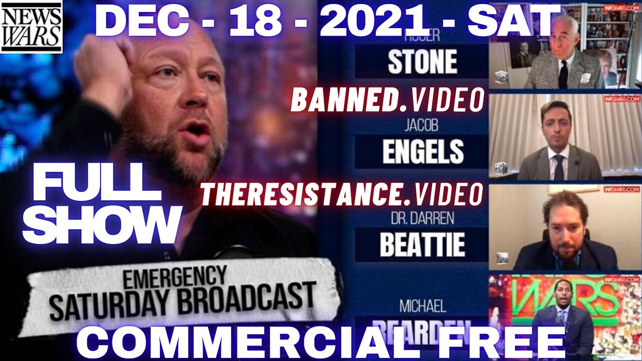 Alex Jones Show: Emergency Saturday Broadcast! Roger Stone Responds To Jan 6 Interrogation