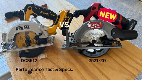 What's the Best 12v Circler Saw? Dewalt 12v DCS512 vs Milwaukee m12 2521-20 #dewalt #milwauke