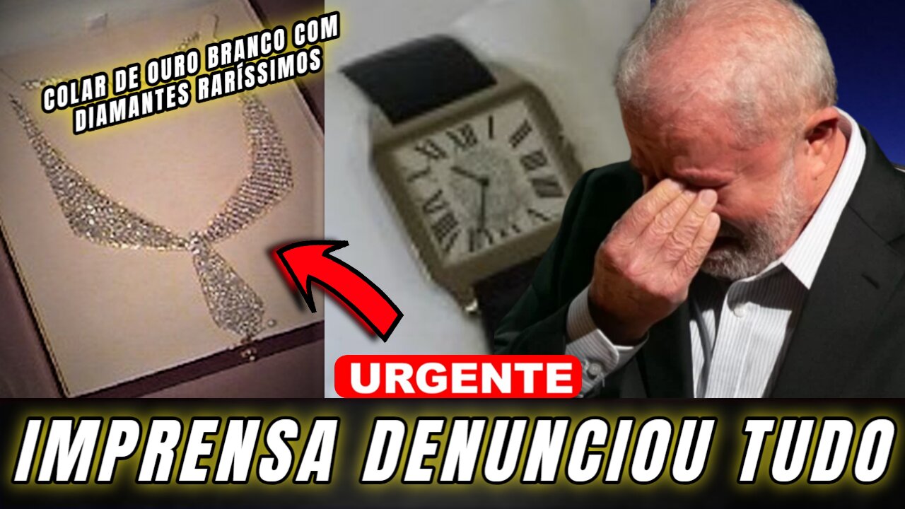 URGENTE “JÓIAS DE LOOLA APARECEU” IMPRENSA DENUNCIOU TUDO COLAR DE OURO BRANCO E RELÓGIO DE DIAMANTE