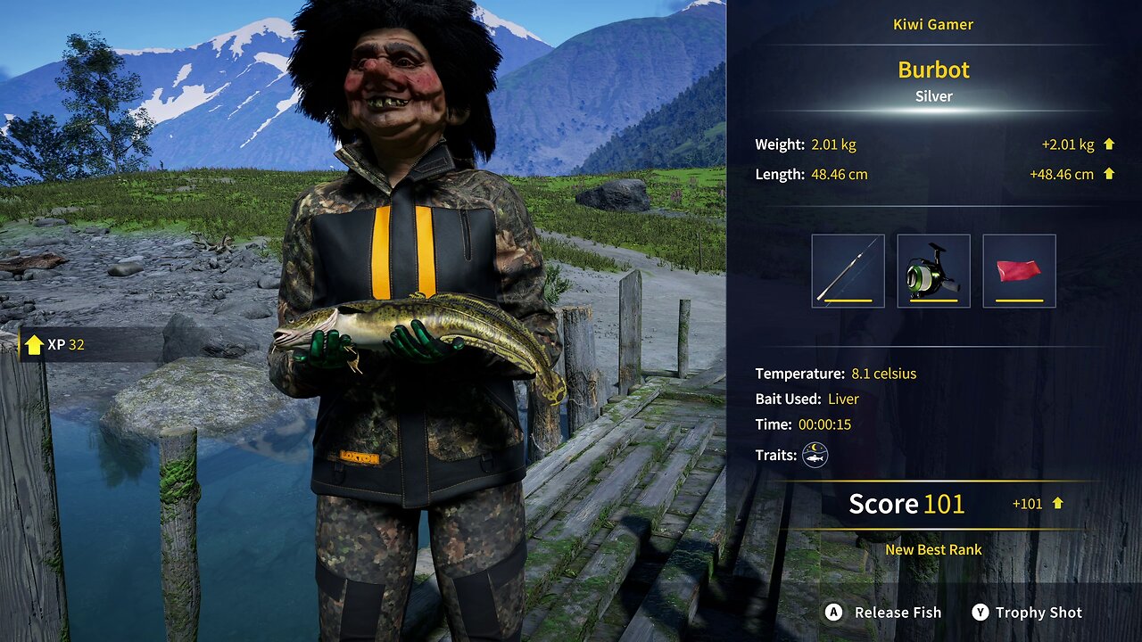 COTW The Angler Trollspret Nature Reserve Fossegrimfjorden Fishing Challenge 4