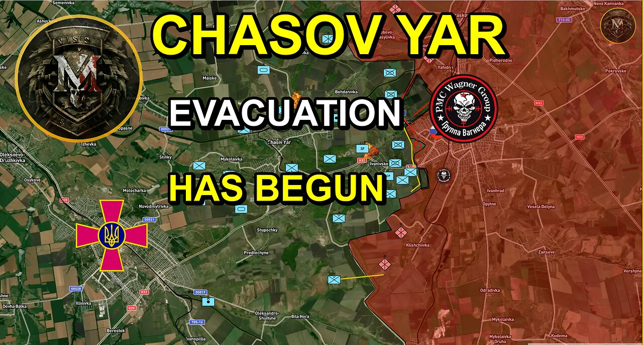 The Donbass Zugzwang | Chasov Yar Get Ready. Military Summary For 2023.05.21