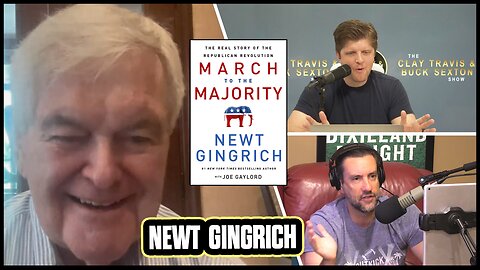 Newt Gingrich Thinks Trump Will Win in 2024 | The Clay Travis & Buck Sexton Show