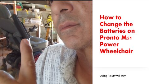 How to Change the Batteries on Pronto M51 Power Wheelchair