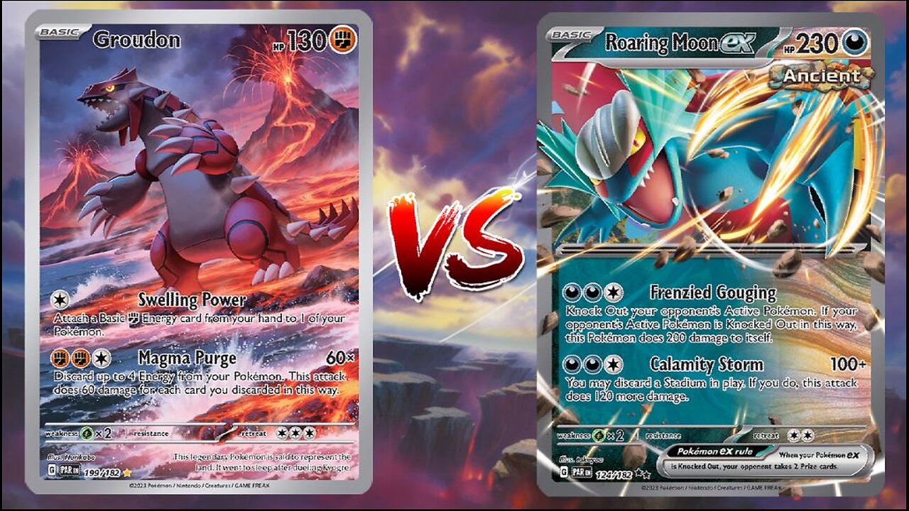 Pokemon TCG Live Groudon Claydol VS Roaring Moon EX!!