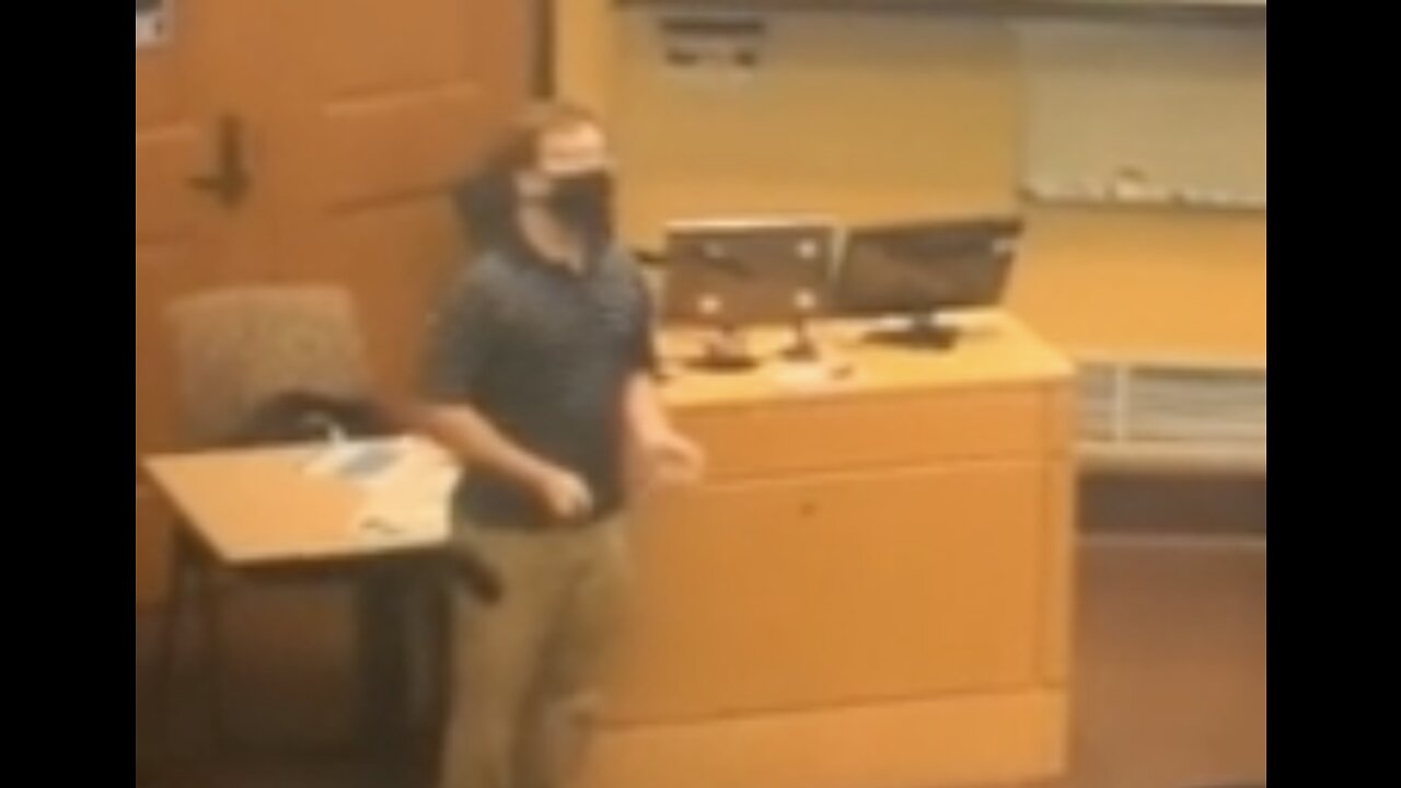 College Prof Explodes Over Masks