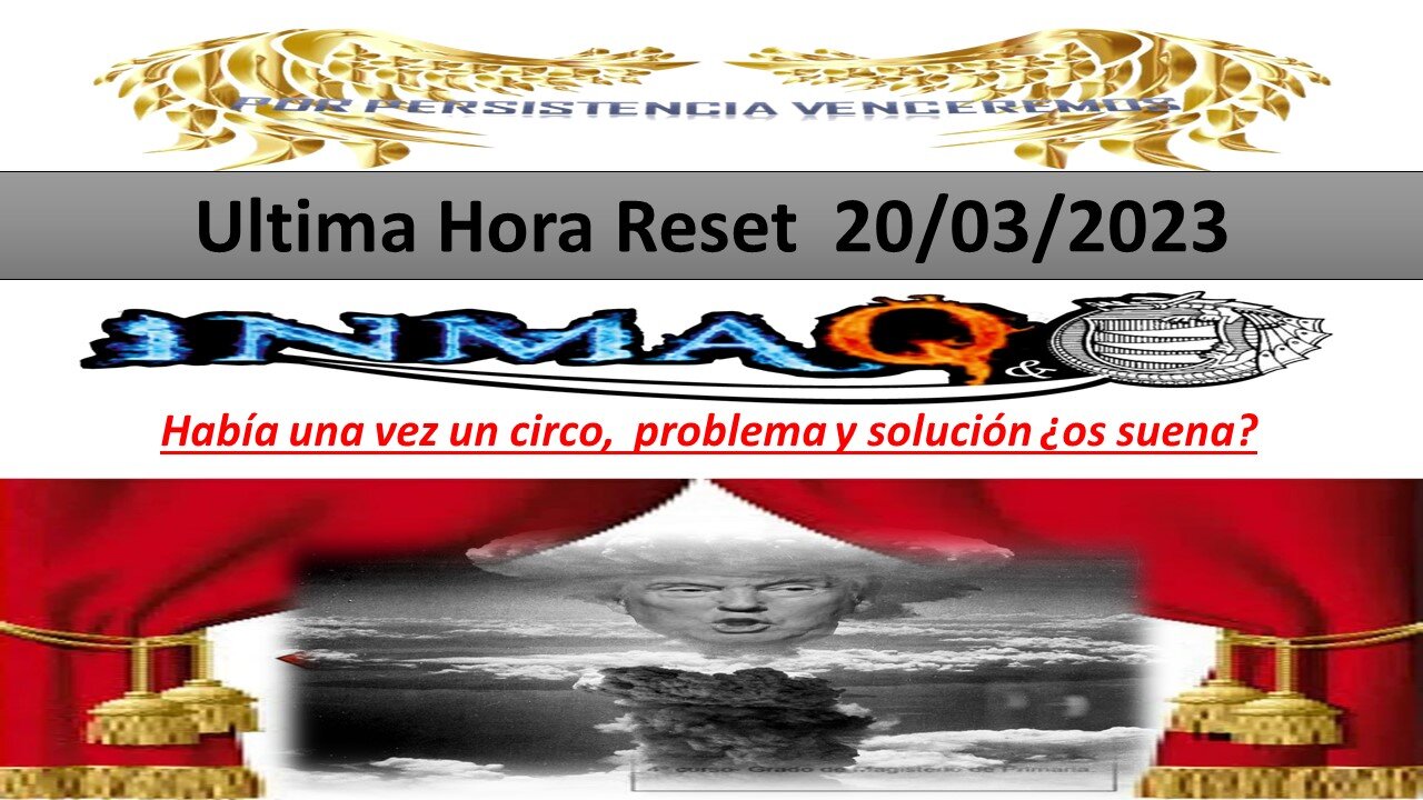 20/3/2023 Había una vez un circo, problema y solución ¿os suena