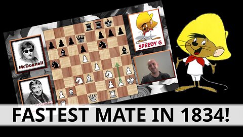 Speedy! 1834 World Chess Championship [Match 6, Game 1]