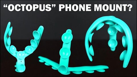 Tenikle 2.0 Review: Bizarre "Octopus" Phone Mount?