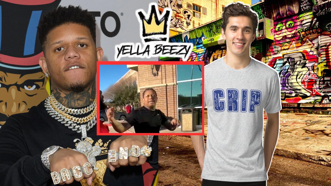 YellaBeezy214 vs. White Crip CONFRONTATION!