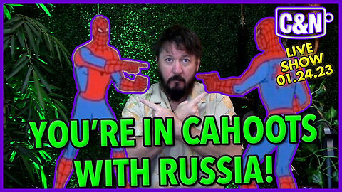 It's Always Projection! No, You're The Russian Asset! ☕ Live Show 01.24.23 #russia #fbi