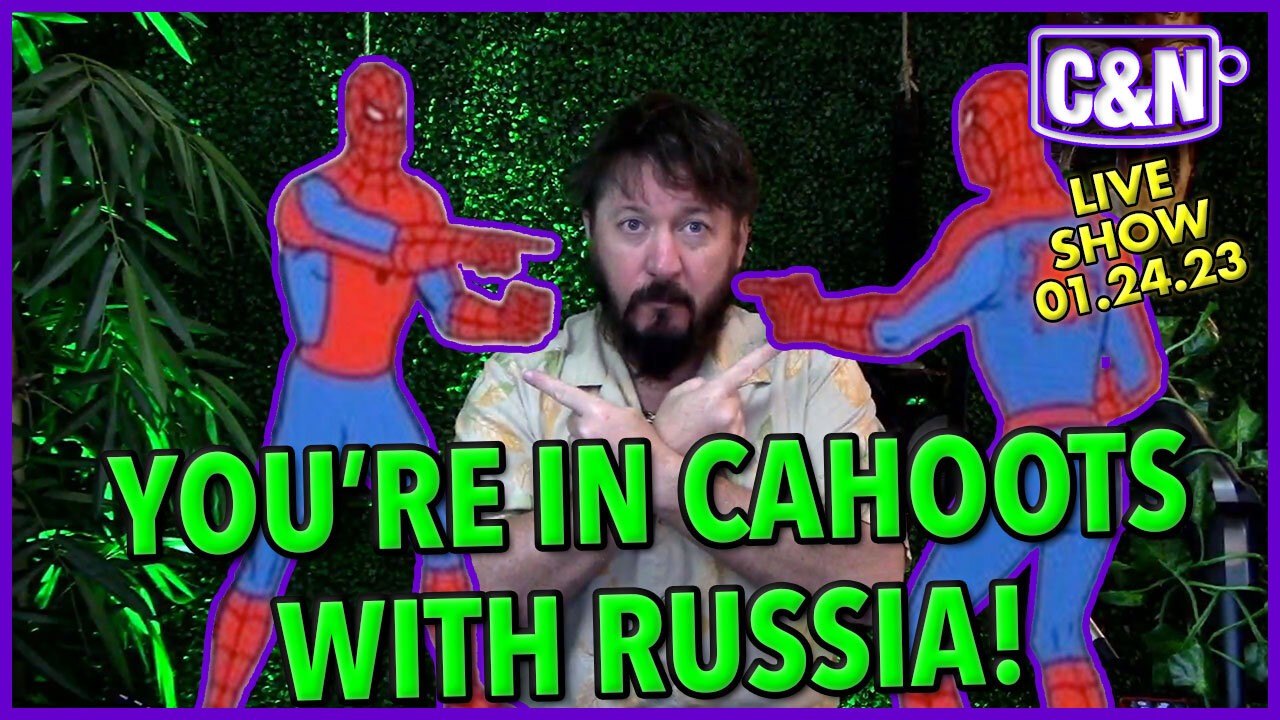 It's Always Projection! No, You're The Russian Asset! ☕ Live Show 01.24.23 #russia #fbi