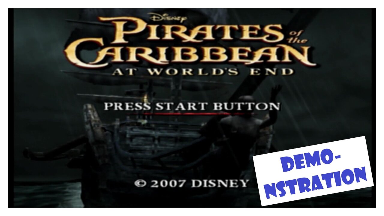 Disney Pirates of the Caribbean at World's End DEMOnstration (PlayStation 2)