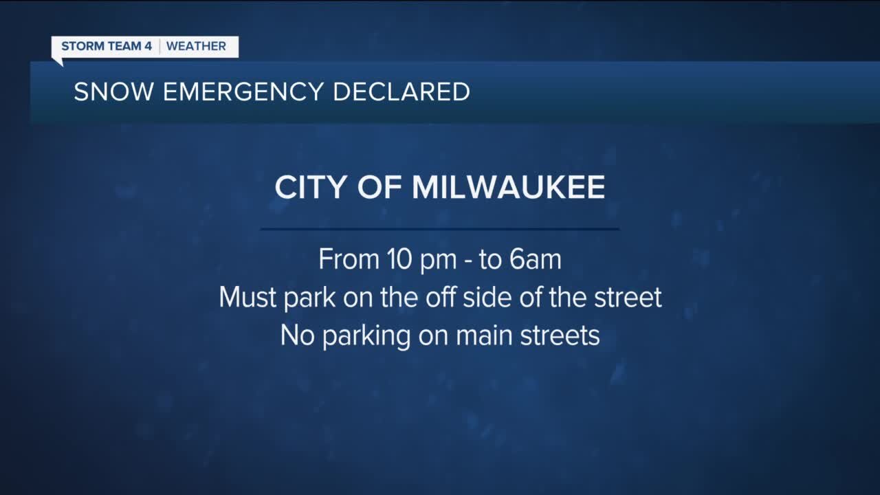 City of Milwaukee declares snow emergency