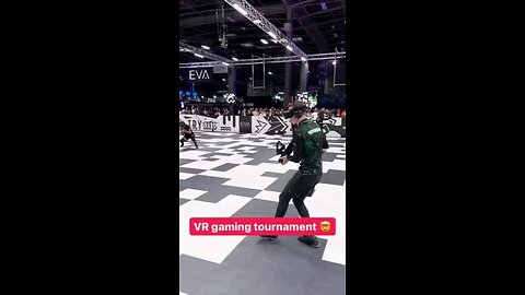 Vr gaming tornament #viral #tech #gaming