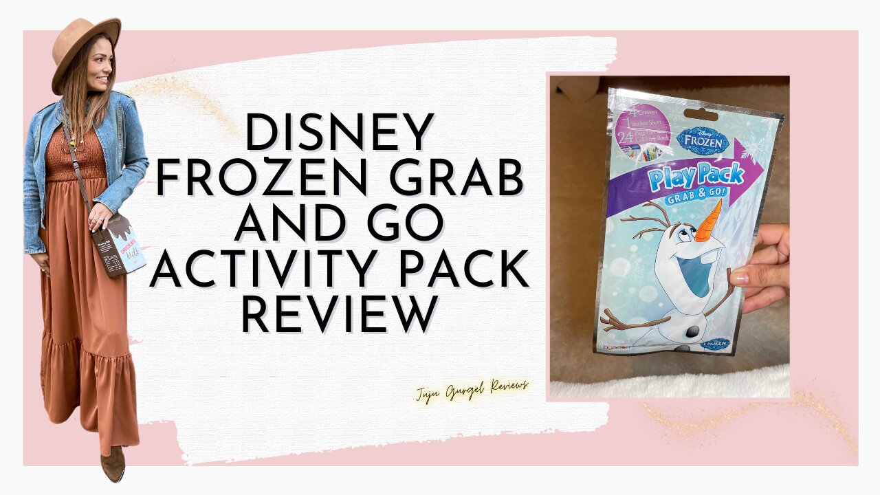 Disney Frozen Grab and go activity pack review