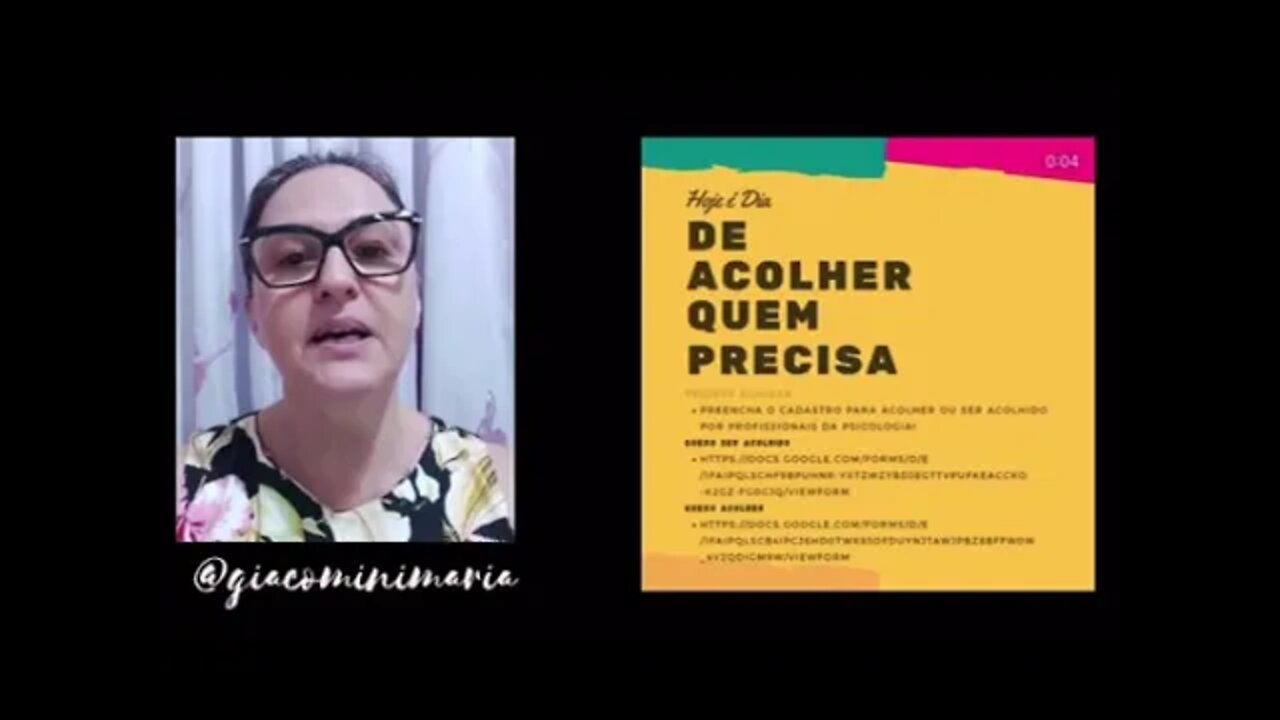Campanha Projeto acolher, apoio Maria Giacomini Alta Floresta Ro