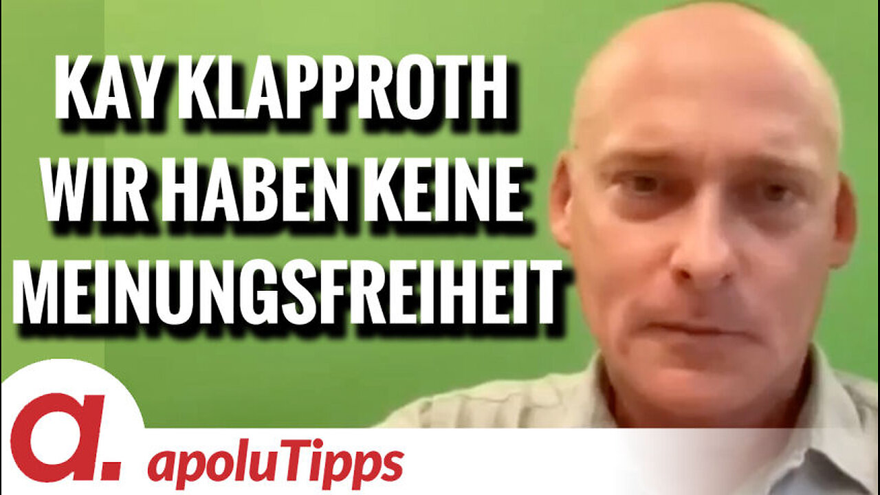 Interview mit Dr. Kay Klapproth - Wir haben keine Meinungsfreiheit