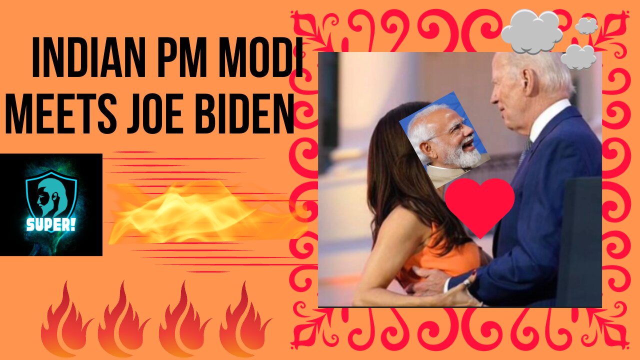 INDIAN PM MEETS JOE BIDEN