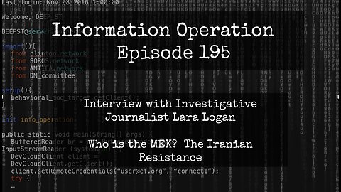 L Todd Wood Speaks With Investigative Journalist Lara Logan on Iranian Resistance