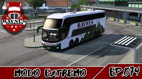 【Modo: Extremo】【Ep.74】【ETS2 1.45 EAA Bus】 De Rivera no Uruguai a Rosário do Sul