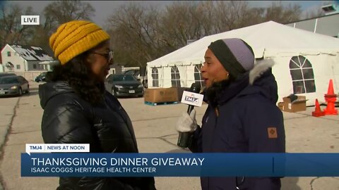 Thanksgiving dinner giveaway at Isaac Coggs