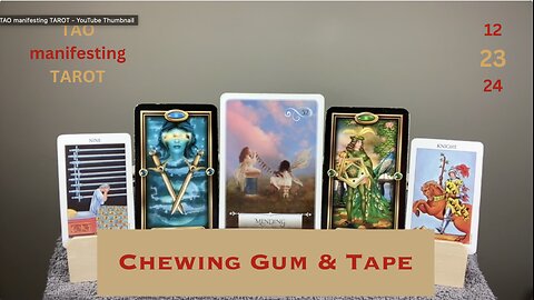 CHEWING GUM & TAPE