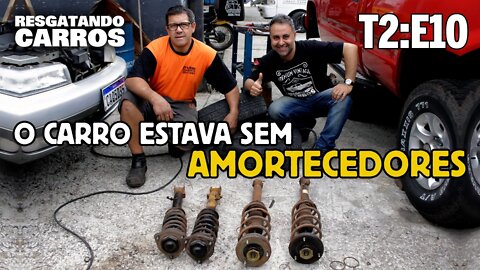 O CARRO ESTAVA SEM AMORTECEDORES! "Resgatando Carros" T2:E10