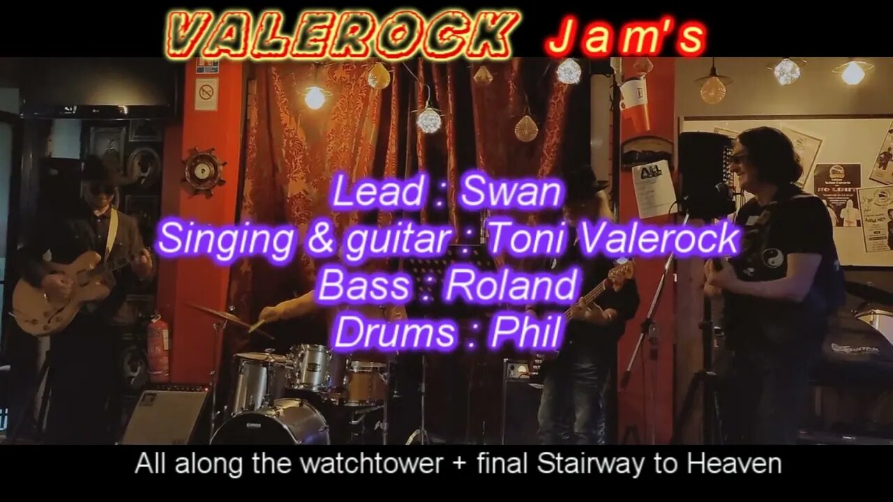 '"All along the watchtower" in jam session