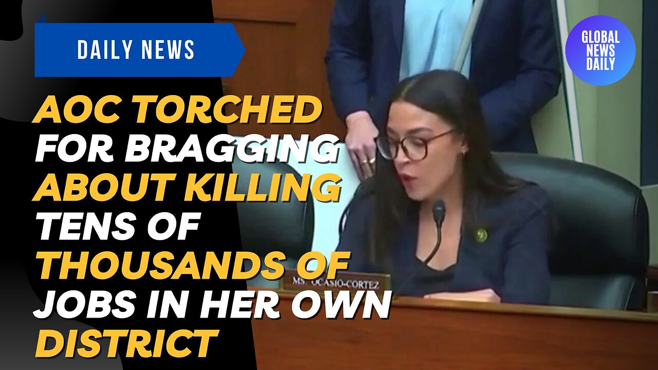 AOC Torched For Bragging About Killing Tens of Thousands of Jobs In Her Own District