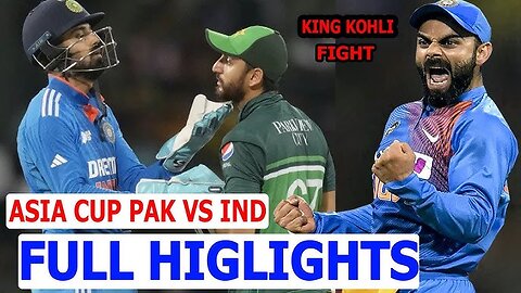 Super11 Asia Cup 2023 | Super 4 | Pakistan vs India | Full Match Highlights