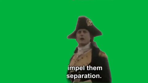 Green Screen –GENERAL WASHINGTON
