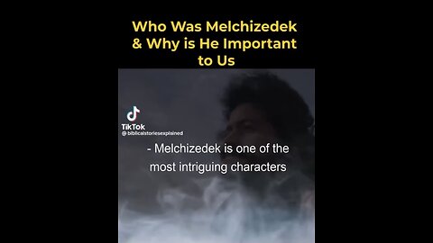 Melchizedek is one of the most intriguing characters