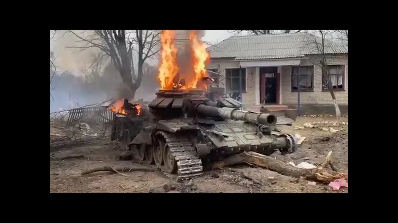 RUSSIAN TANK AFTER CONFLICT!