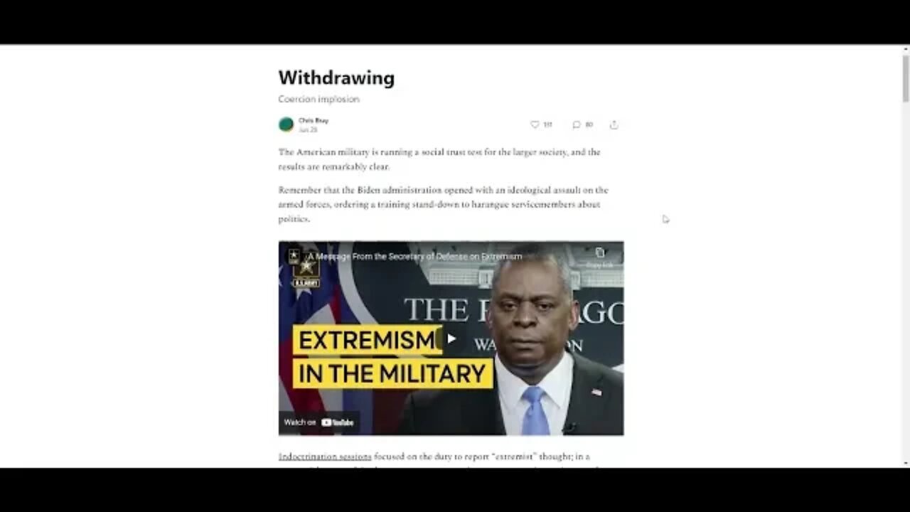 Military misses recruiting targets by 23%....