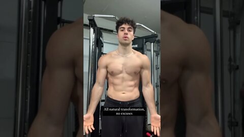 Natural Fitness Transformation #workoutgoals #fitnessjourney #shorts #fitnessgoals #youtubeshorts