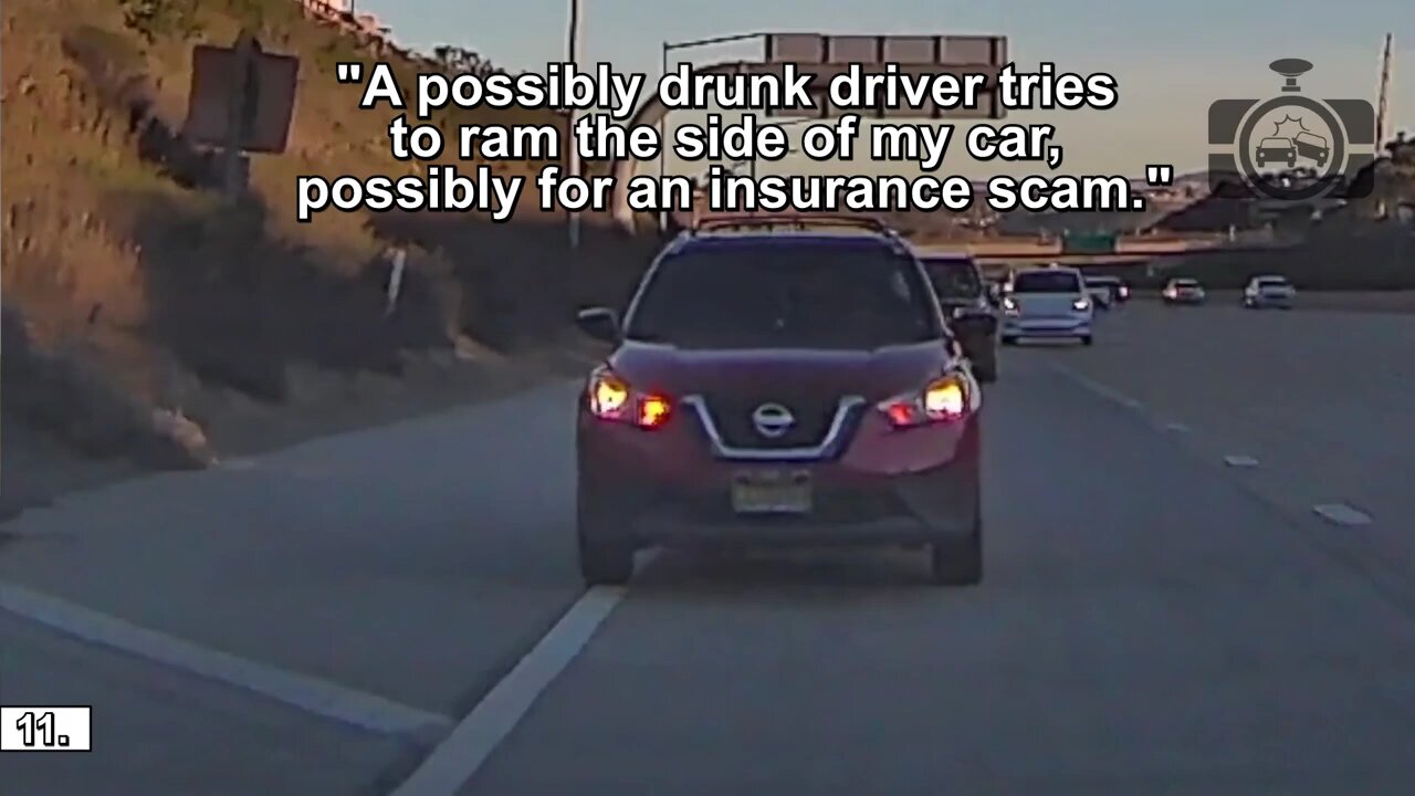 "Road Rage Gone Wrong: Driver Attempts Ramming, Ends in Epic Fail and Desperate Plea!"